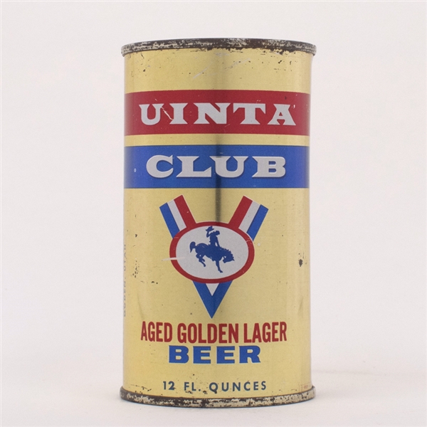 Uinta Club Aged Golden Lager Beer Can 142-9