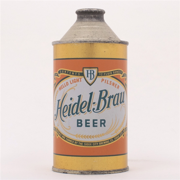 Heidel-Brau Beer Cone Top Can 168-22