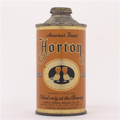 Horton Pilsener Beer Cone Can 169-16