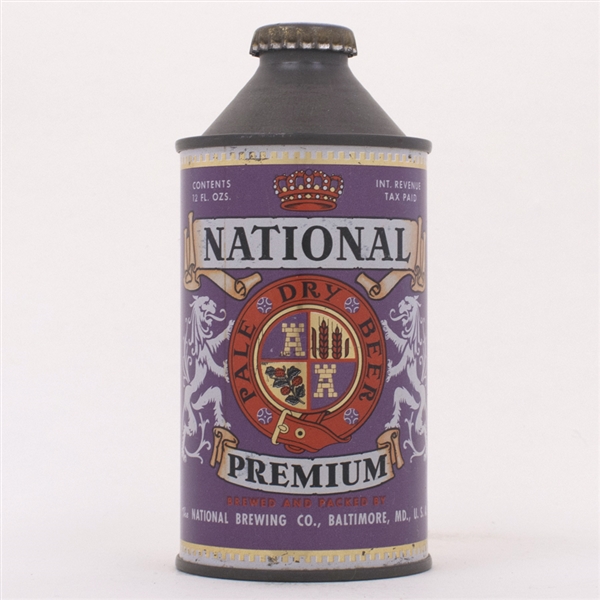 National Premium Beer Cone Can 174-31
