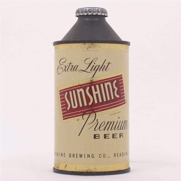 Sunshine Extra Dry Beer Cone Top 186-14