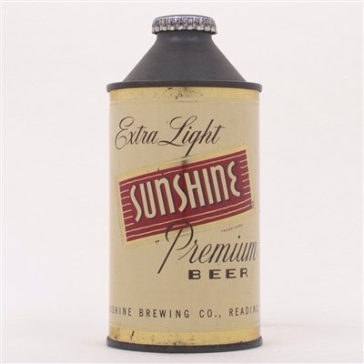 Sunshine Extra Dry Beer Cone Top 186-14
