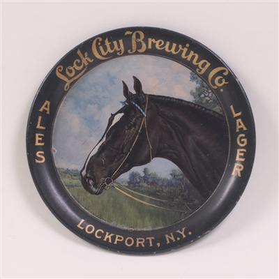 Lock City Pre-Prohibition Horse Tip Tray