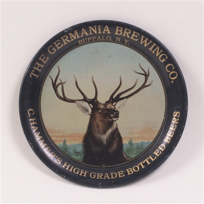 Germania Brewing Co. Pre-Prohibition Elk Tip Tray