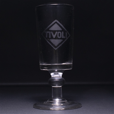 Tivoli Pre-Prohibition Etched Stem Glass