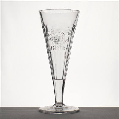 Kirkpatrick and Co Ginger Ale Embossed Glass