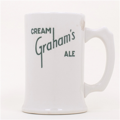 Grahams Cream Ale China Ceramic 1930s Drinking Mug