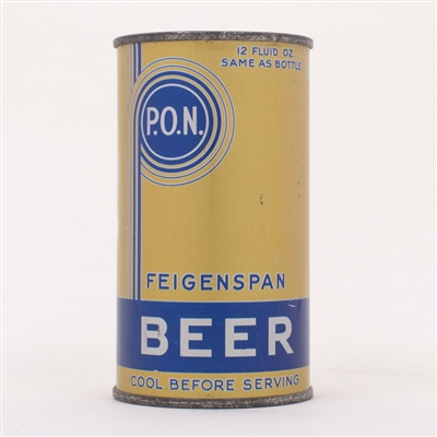 Feigenspan P.O.N. Beer Can 63-4