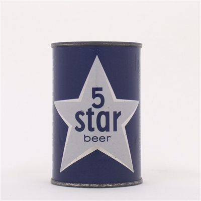 Five Star Beer Can 10 oz 64-21