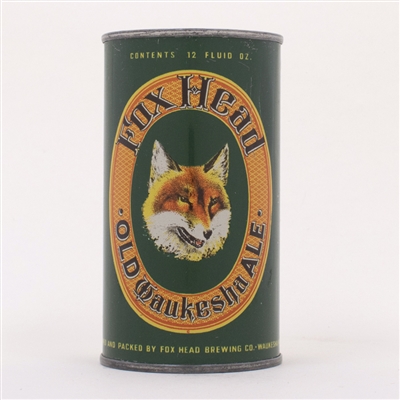 Fox Head Old Waukesha Ale Can 66-6