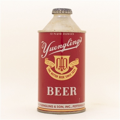 Yuenglings Beer Cone Top Can