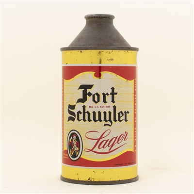 Fort Schuyler Beer Cone Top Can