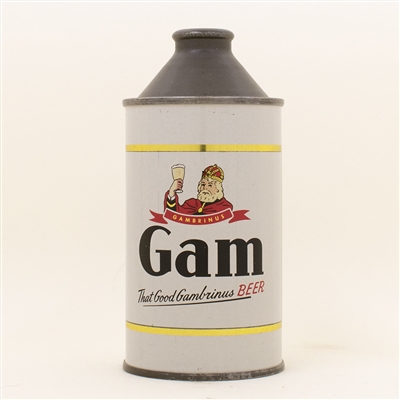 Gam Beer Cone Top Can