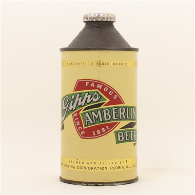 Gipps Amerlin Beer Cone Top Can