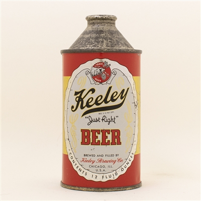Keeley Beer Cone Top Can