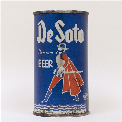 DeSoto Premium Beer Flat Top Can