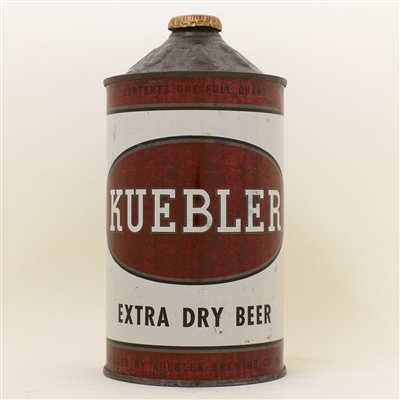 Kuebler Beer Quart Cone Top Can