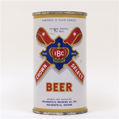 IBC Crown Select Beer CAn