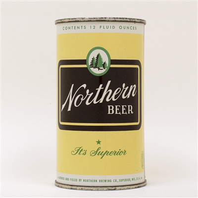 Northern Beer Flat Top Can