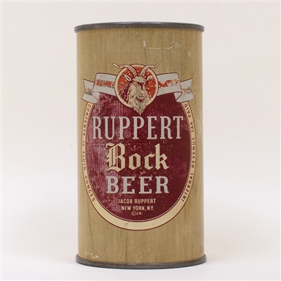Ruppert Bock Beer Flat Top