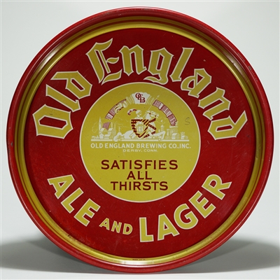 Old England Ale Lager Tray Derby CT