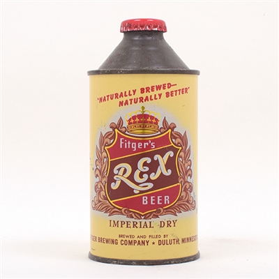 Fitgers Rex Beer Cone Top 162-24