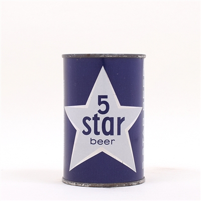 Five Star Beer 10 oz Can 64-21