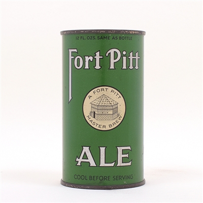 Fort Pitt Ale OI Flat Top 64-25 RARE