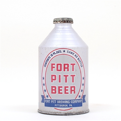 Fort Pitt Beer Crowntainer Cone Top 194-9