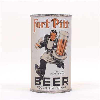 Fort Pitt Beer Running Waiter OI Flat Top Unlisted