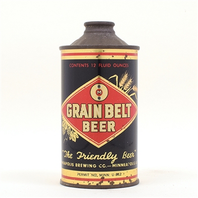 Grain Belt Beer Cone Top 166-31