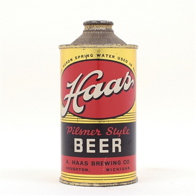 Haas Pilsner Style Beer Cone 168-9