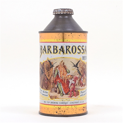 Barbarossa Beer Cone Top 150-29