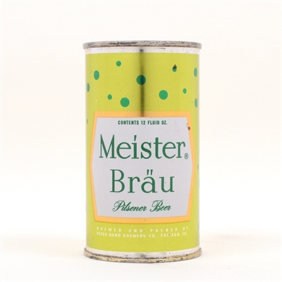 Meister Brau Beer Set Can Flat Top 95-18
