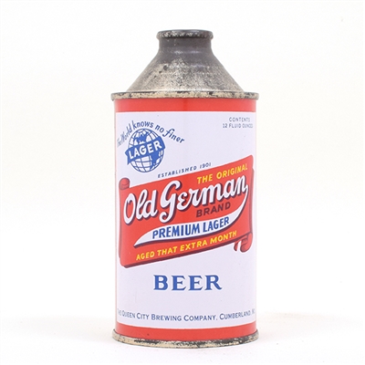 Old German Beer Cone Top 176-21