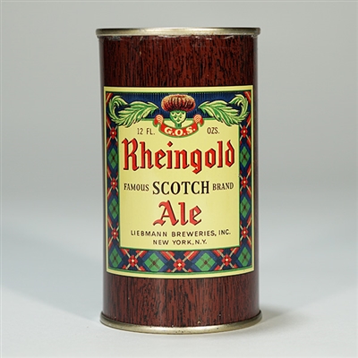 Rheingold Scotch Ale Can 123-26