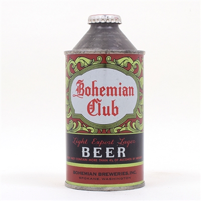 Bohemian Club Beer Cone Top 154-8