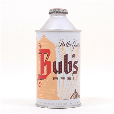 Bubs Beer Cone Top Unlisted
