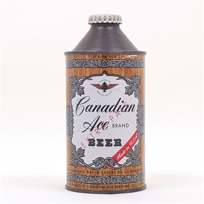 Canadian Ace Beer Cone Top 156-17