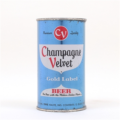 Champagne Velvet Set Can Lt Blue 48-39