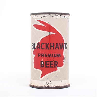 Blackhawk Native American Beer Can DAVENPORT 38-31