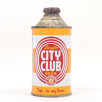Schmidt City Club Beer Cone Top 184-17