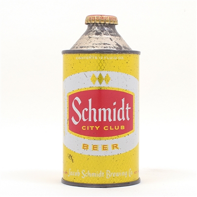 Schmidt City Club Beer Cone Top 184-21