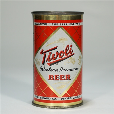 Tivoli Western Beer Can TIVOLI 138-36