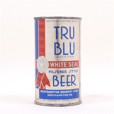 Tru Blu White Seal Beer OI Flat Top 140-16 CLEAN