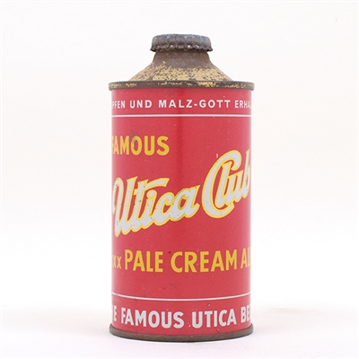 Utica Club Cream Ale Cone Top 188-1