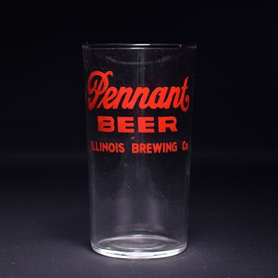 Pennant Beer 4.75-inch 1940s Enameled Glass