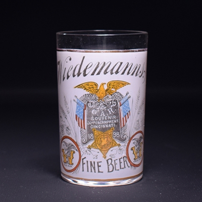 Wiedemanns Fine Beers 3.5 inch Fired-on Pre-Pro Glass