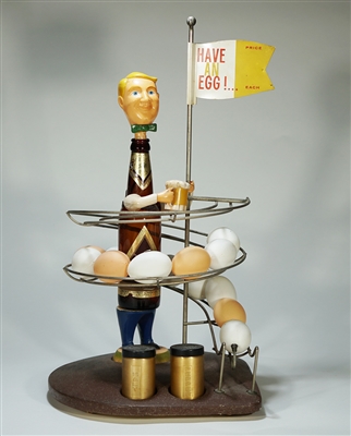 Blatz Egg Roller Point of Sale Display