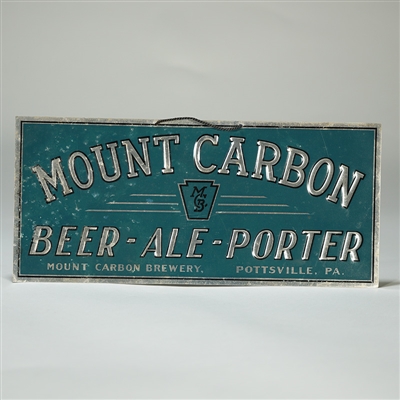 Mount Carbon Beer Ale Porter LEE-SEE Art Sign
